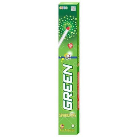 7 CM Green Sparkle